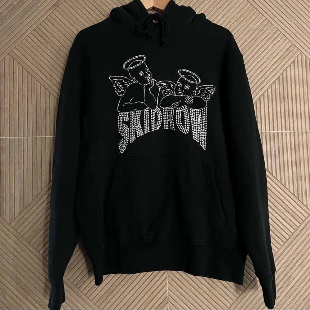 🖤SKIDROW🖤 Hoodie Sweatshirt, Black, XL